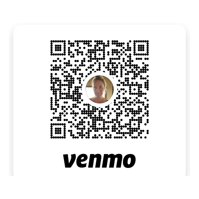 Venmo QR code for Rachel Minson, @RachelMinson